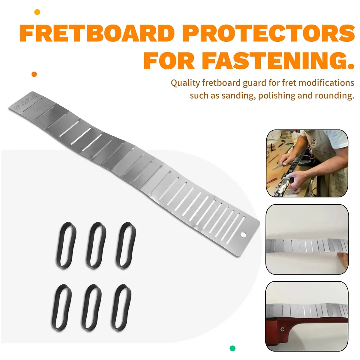 

Y315A Горячая защита грифа гитары, инструмент для ремонта гитарных ладов, инструмент для ремонта ладов, инструмент для правки F-25,5