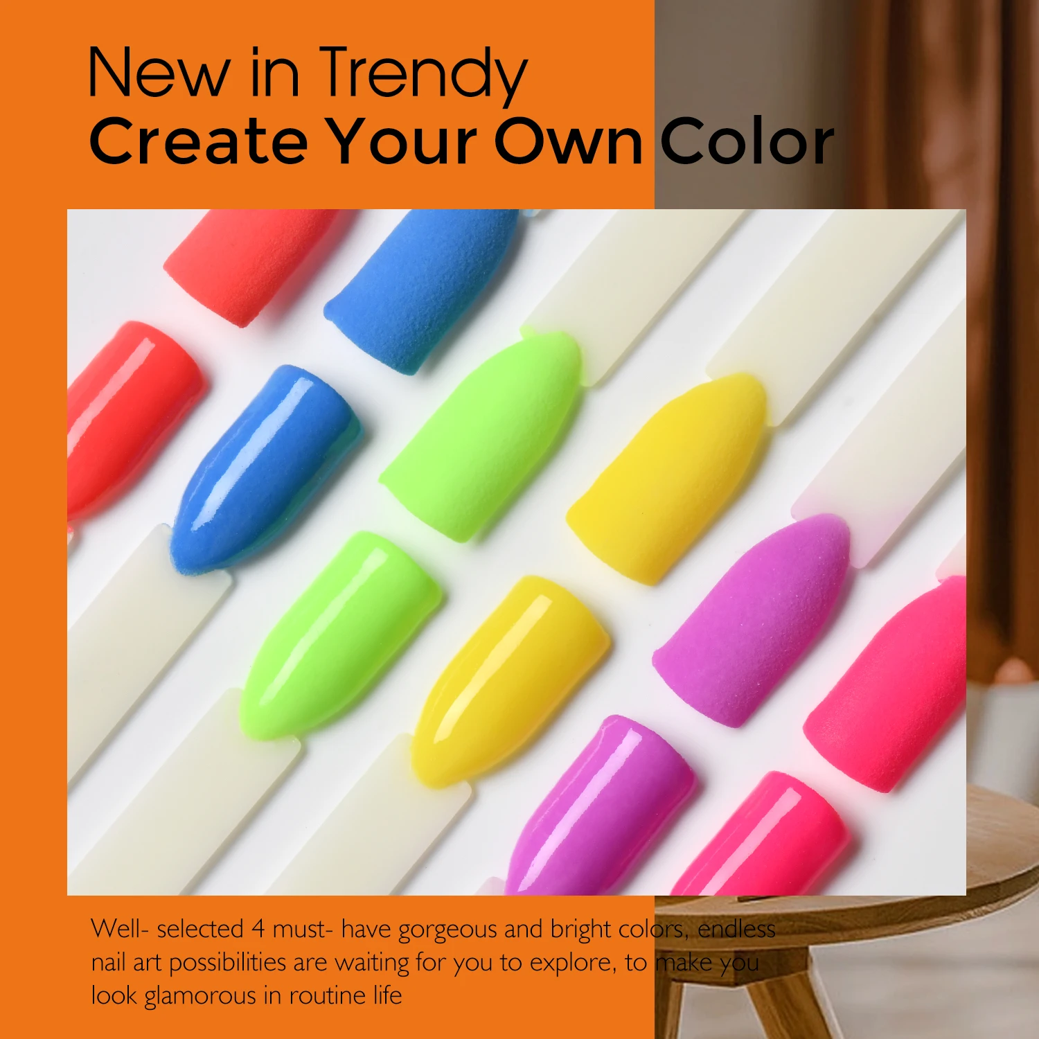 9 Color Acrylic Nail Powder, French Extension Carving, No Lighting Required, The Choice of Beginners and Salons, Mother'S Day