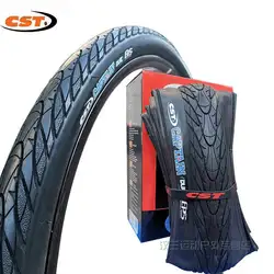 CST bicycle tire C1698 26/27.5*1.75 mountain bike semi-bare head puncture resistant wear-resistant folding tire