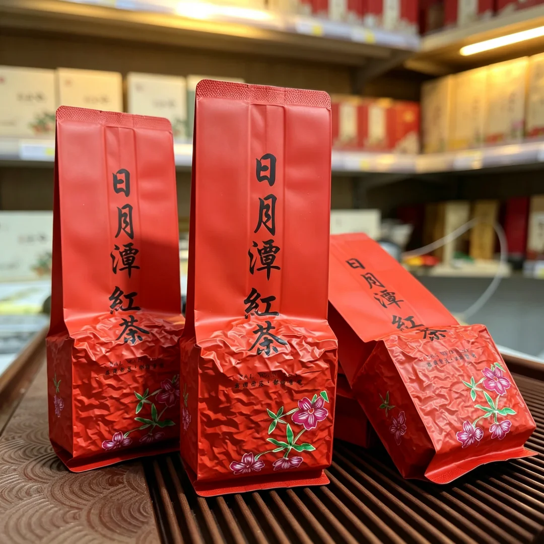 China Beauty Word Tea Bag Unique Luxury Aluminum Foil Bag Taiwan Origin Various Oolong Vacuum Tea Bags Dongding Alishan
