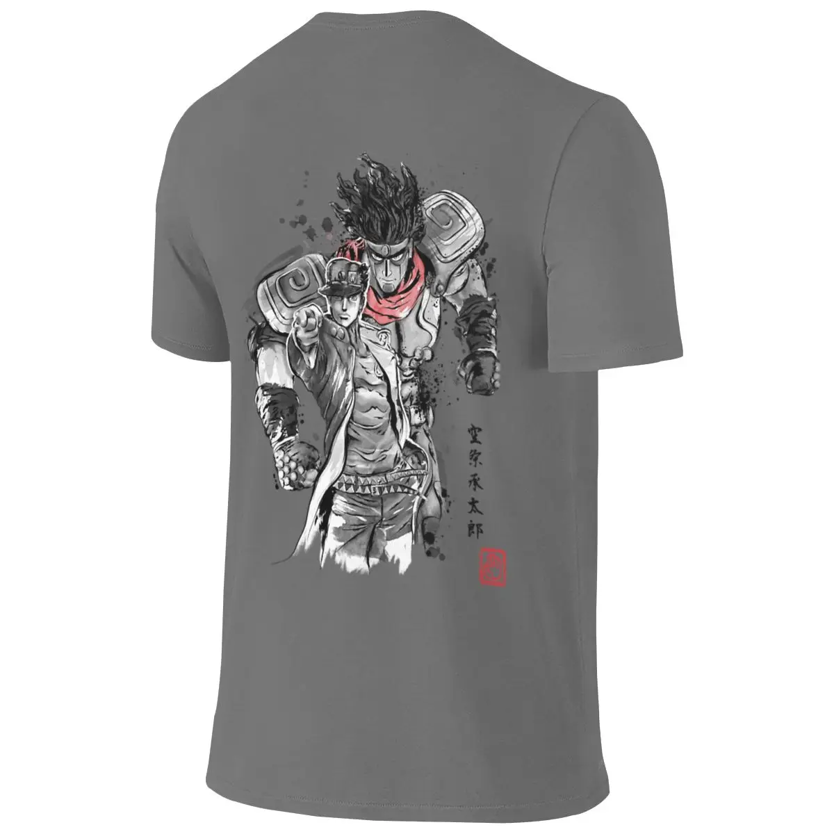 Speed And Precision American Retro Reversible T-shirtLazy Style Double Edging Shirt