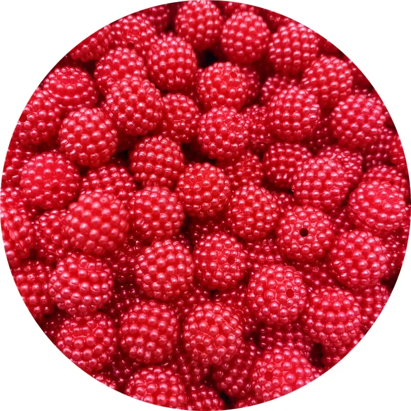 12mm 50/20pcs Colorful Bayberry Beads Round Loose Spacer Beads Fit Europe Beads For Jewelry Making