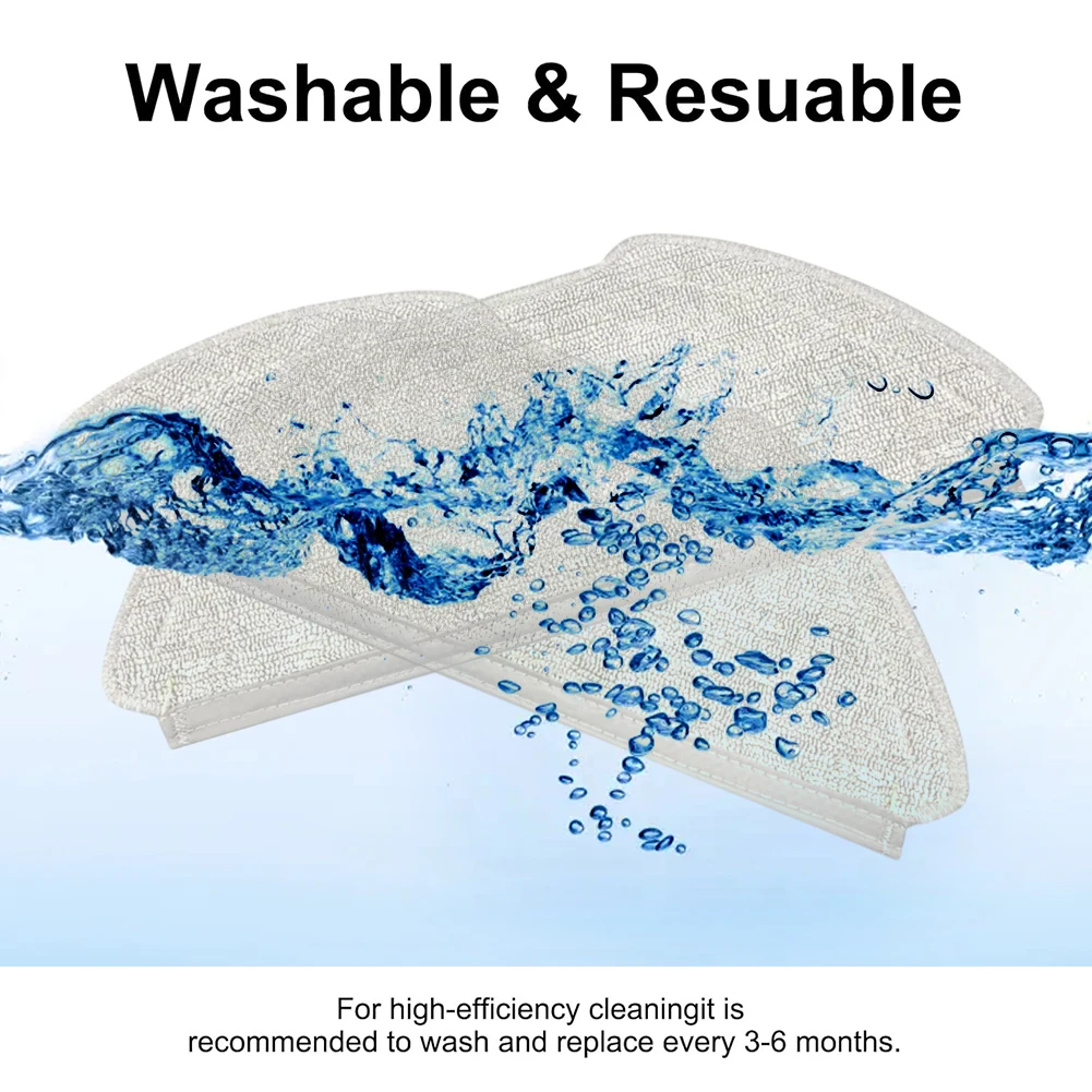 Mop Pano Pads para Airroo T20 e T20 Além disso Aspirador, Acessórios de reposição, Varrer casa e Peças de Limpeza