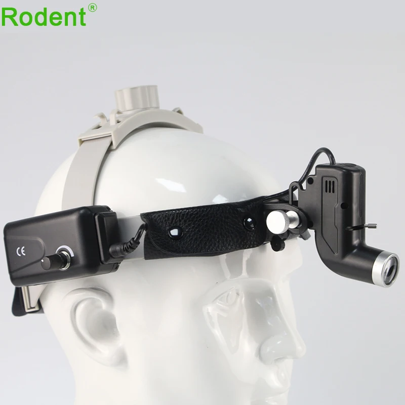 Portable 5W Dental LED Headlamp Surgery Surgical Led Headlight Dental Surgical Spot With Lithium Battery