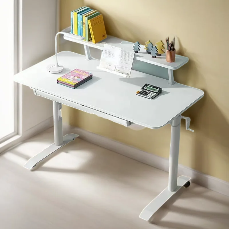 Mesa de Escritorio elemental, juego para niños, silla para niños, muebles para habitación de niños, mesita de noche, suministros escolares para estudiantes, Escuela, estudio pequeño LT