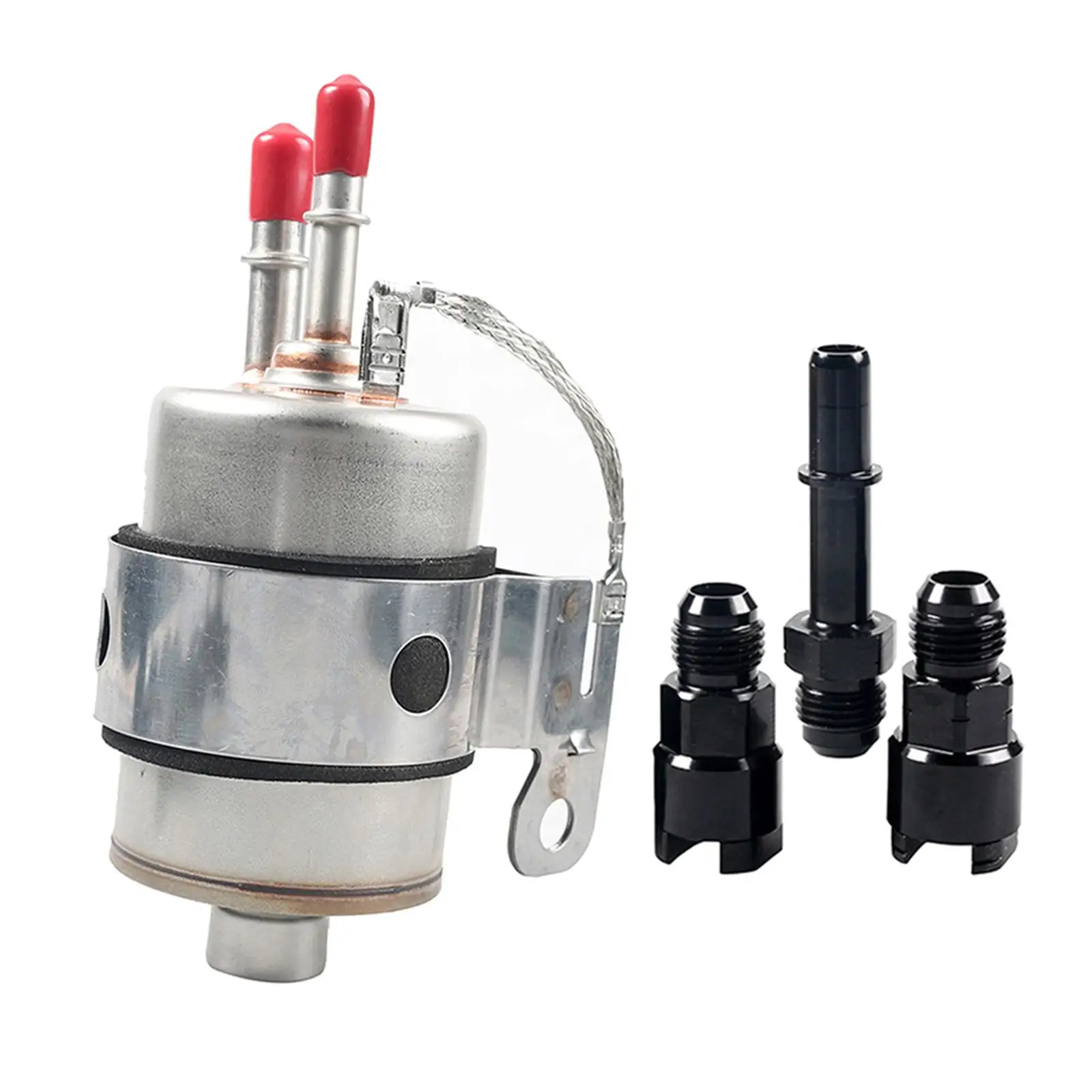 Filtro automotivo 3/8 saída fêmea recipiente galvanizado carburou 5/16 macho