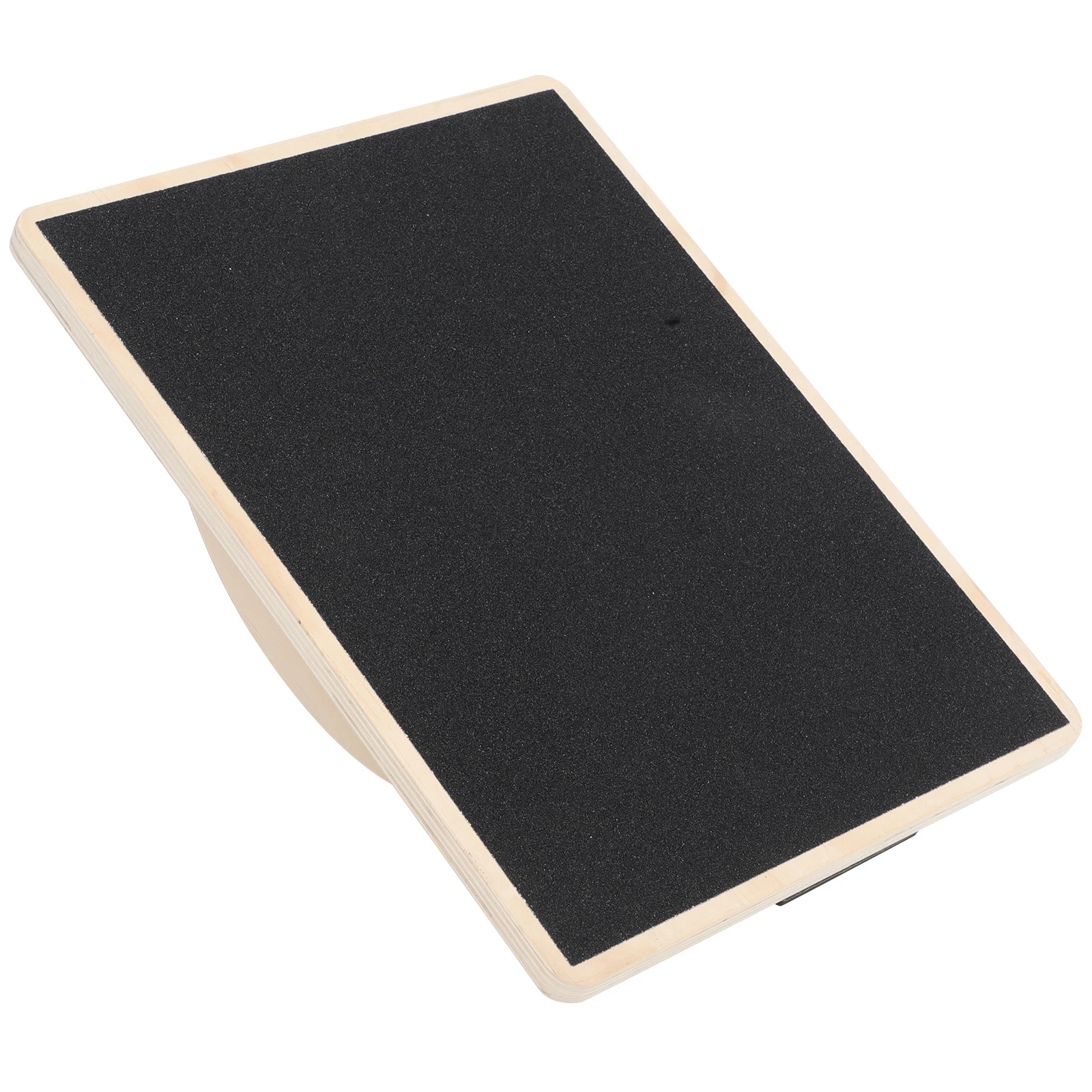 

Wooden Yoga Balance Board For Adults Non-Slip Rectangular Design Coordination Stability Training Fitness Equipment Home Gym