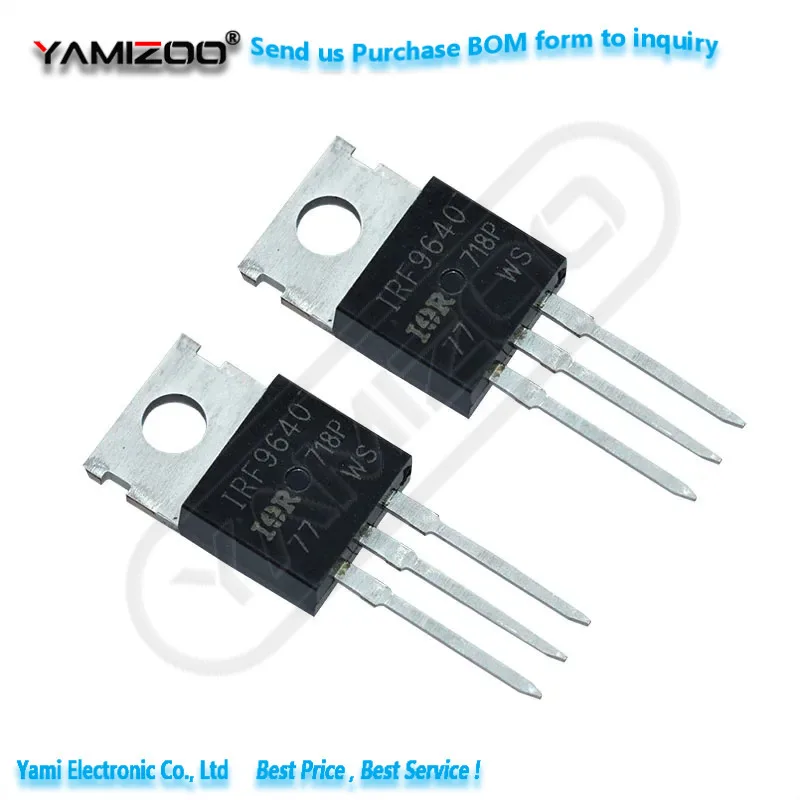 10PCS IRF9540N IRF9640PBF IRF9640 TO220 IRF9540NPBF IRF9540 TO-220 Neue und Original IC – Detail 5