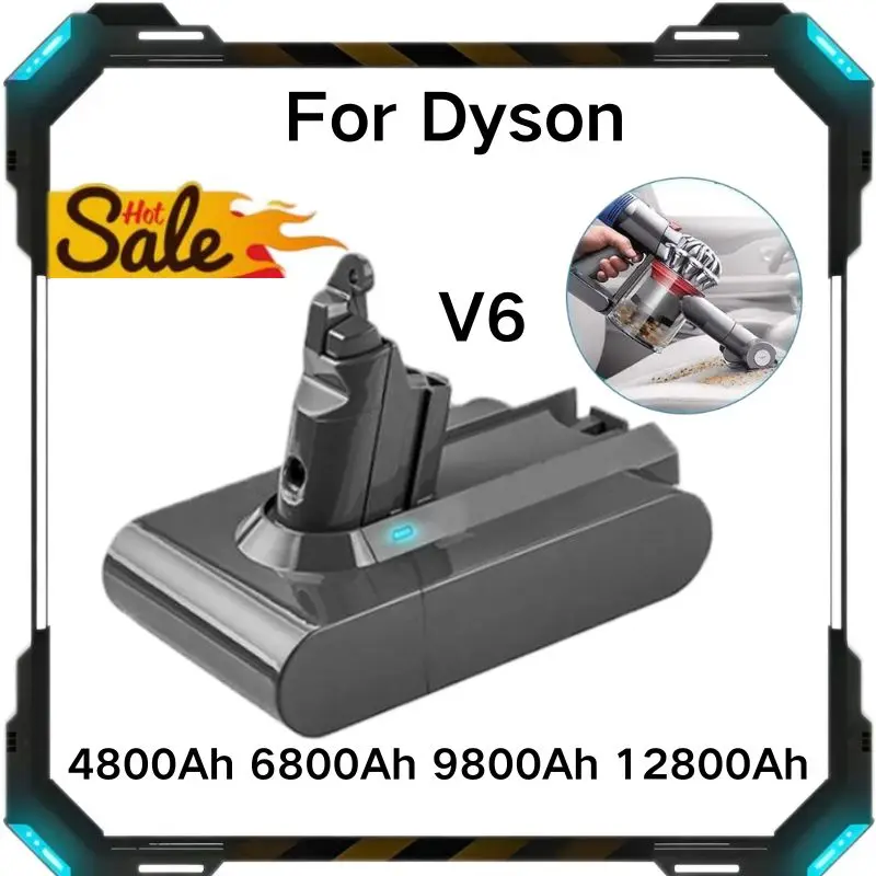 

Сменный аккумулятор для Dyson V6, для пылесосов Dyson DC58, DC59, DC62, SV03, SV05, SV09, Absolute, а также для беспроводных электроинструментов.