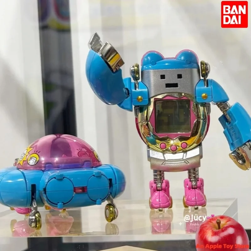 

Original BANDAI Super Alloy Series Tamagotchi Robot Action Anime Figure Assembled Collectible Doll Statuette Ornament Gift Toys