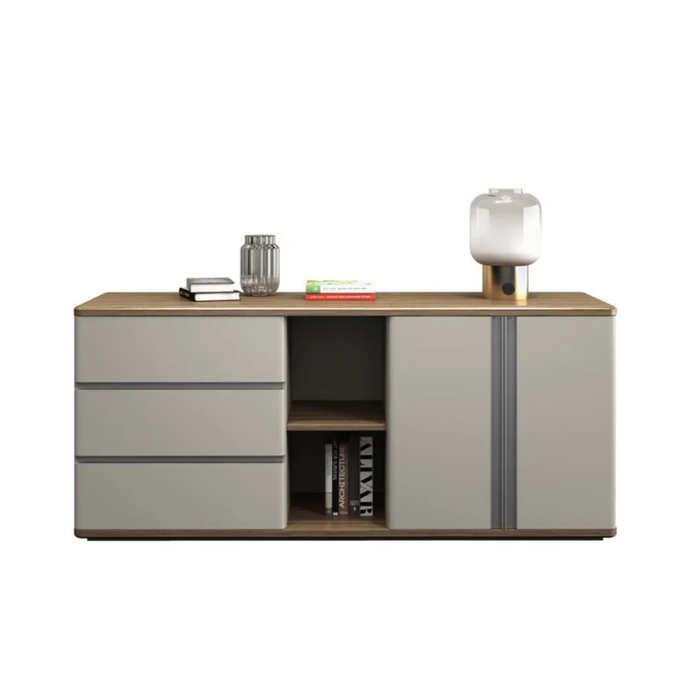 Büro Akten schrроke Bücherregal Holz Akten schrankwia Boss Manager Moderne Gewerbe möbel E1 MDF umwelt freundlich