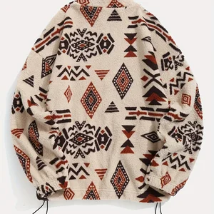 Ms Aztec National Ultra-Fine Printing Austrian Fleece Zipper Jacket, lady 8 Main Sales National Products - №8