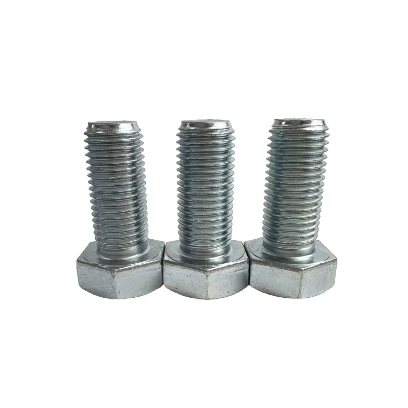 

Высокопрочные и долговечные крепежные элементы для строительной техники: оцинкованные болты с шестигранной головкой M27 из углеродистой стали