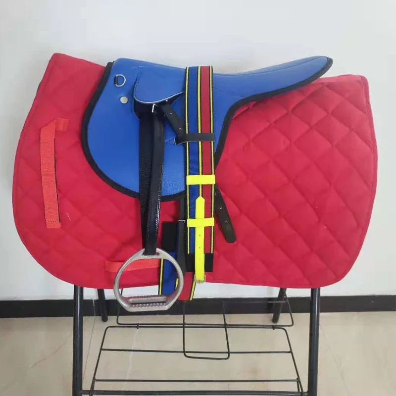 Thickened Morning Exercise Speed Saddle Full Set Racing Saddle Equestrian Supplies