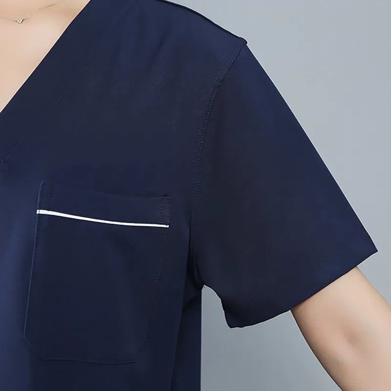 Vrouwen Operatiekamer Medisch Uniform Scrubs Ziekenhuis Werkende Scrubs Set Medische Benodigdheden Verpleegkundige Tandheelkundige Chirurgie Pak Werkkleding