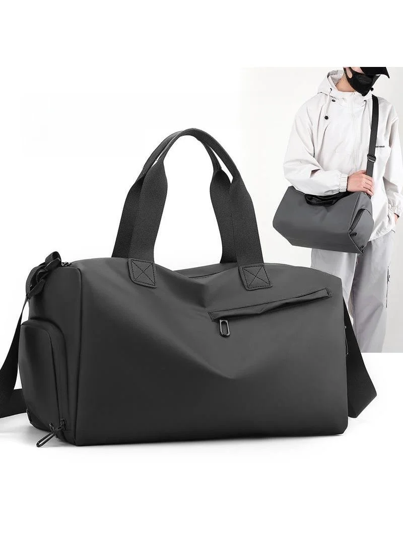 

Large Capacity Casual Swimming Sport Fitness Bag Men's Travel Bag Women's Short Trip Hand Luggage Crossbody Bag Waterproof