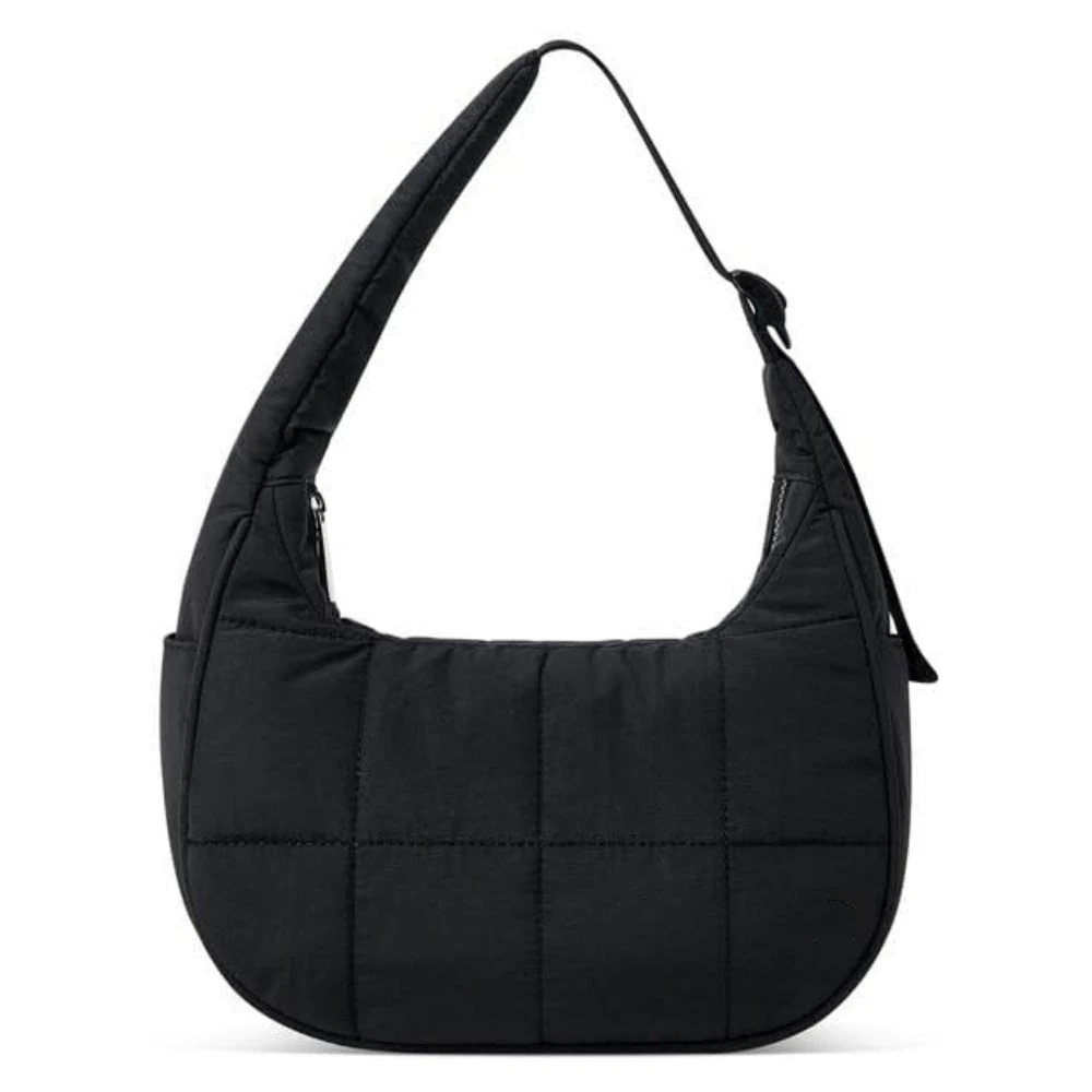 Neu mit verstellbarem Riemen, Handtasche, große Kapazität, Nylon-Unterarmtasche, wasserdicht, gesteppt, Puffer-Umhängetasche, Geschenk