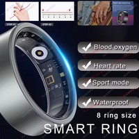2025 Smart Ring Fitness Tracker 10ATM Waterproof Connected Ring Man Camera Remote Control Electronic Swimming Pool New Smartring