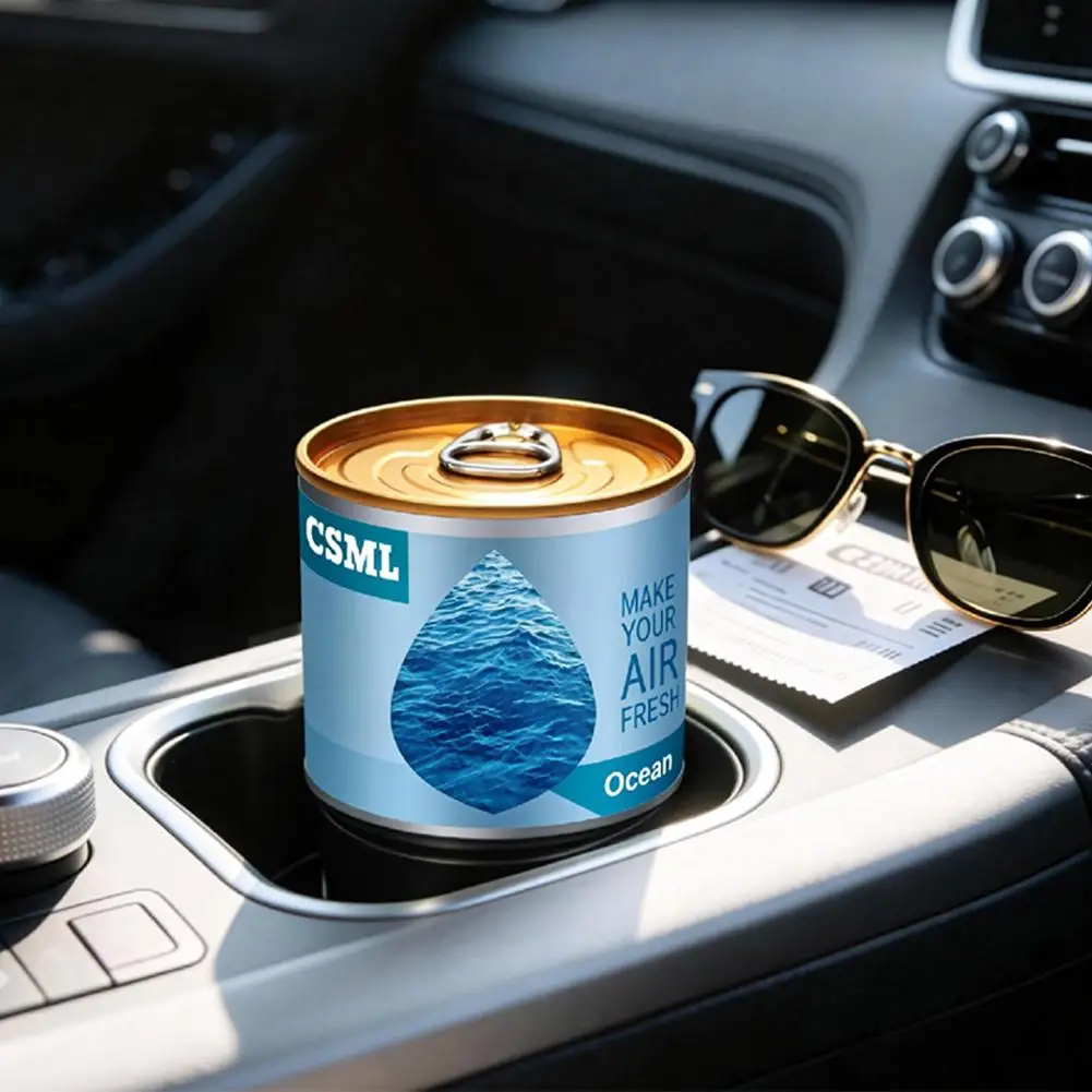Air Freshener Car Solid Bubble Gum Scent Organic Cans Odor Eliminator Essential Long-Lasting Strong Fragrance For Auto Home image 5