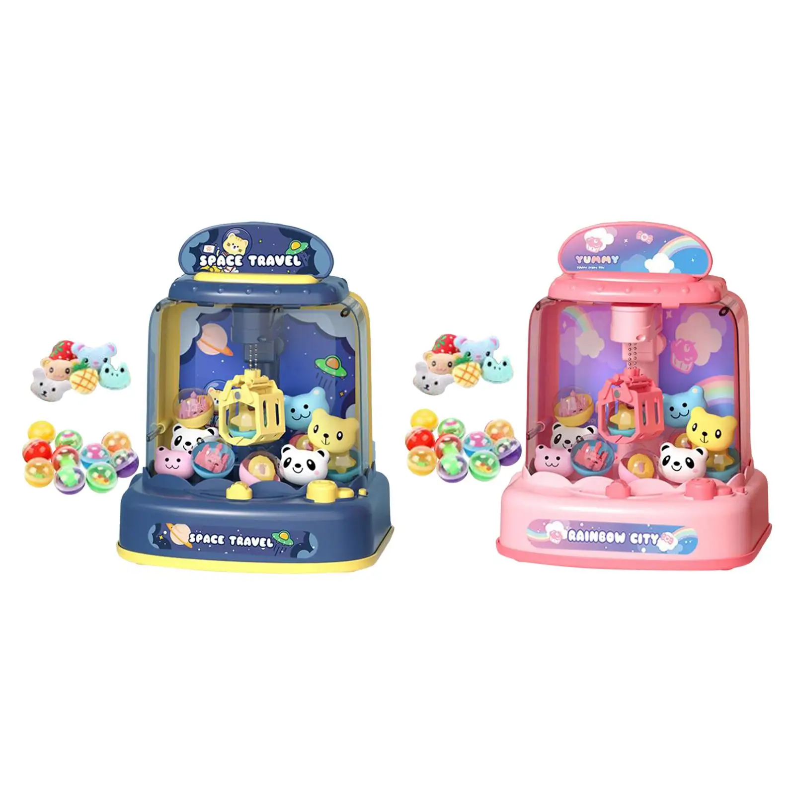 Lovely Small Claw Machine Electronic Small Toys for 6 7 8 9 Year Old Girls