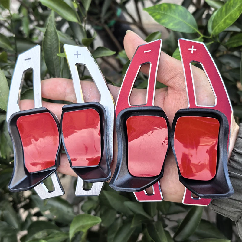DSG Lenkrad-Paddel-Verlängerungsschalthebelabdeckung für VW Golf 5 6 MK6 GTI R Jetta MK5 Passat B6 B7 CC Polo Sharan Tiguan Seat Leon