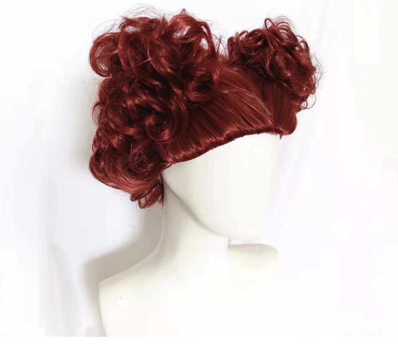 Peruka syntetyczna do cosplayu czarownicy, akcesoria do cosplayu Winifred Sanderson z Hocus Pocus na Halloween