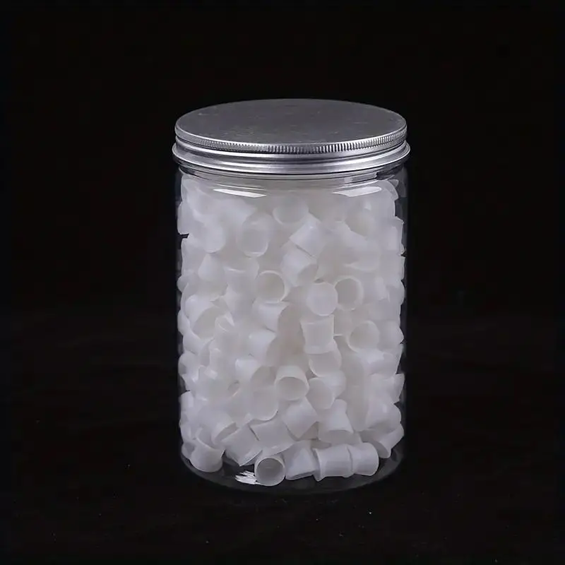 

300 Pcs Disposable Silicone Tattoo Ink Cups Color Cup With Base Pigment Holder Container Cap Tattoo Accessory For Tattoo Ink