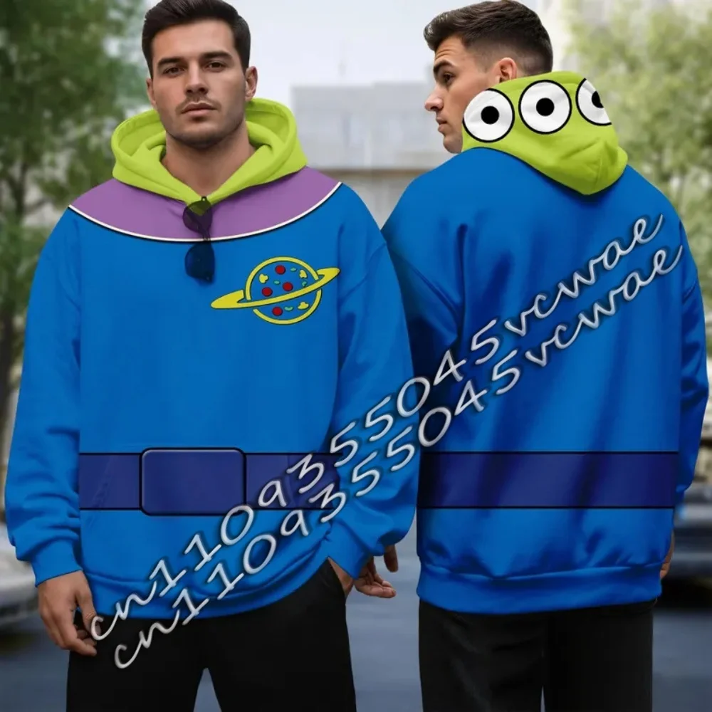 

Худи с 3D-принтом «Костюм инопланетянина», толстовка для косплея, 3D-футболка «Костюм инопланетянина», косплей на Хэллоуин, вечеринка в честь Хэллоуина