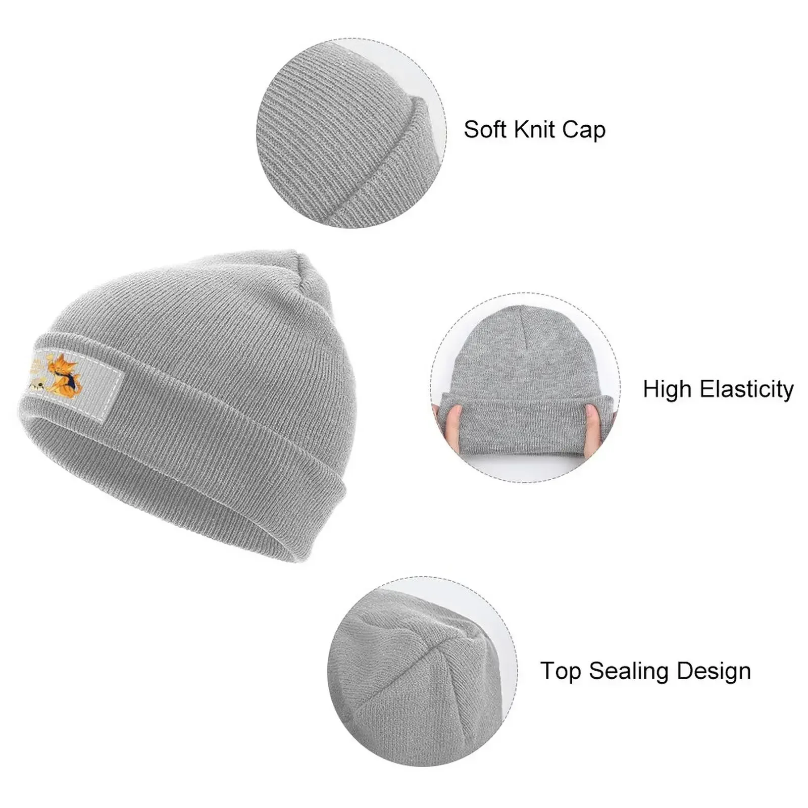 stray game lala bad little bug Knitted Hat Hat Luxury Brand Male Vintage Uv Protection Solar Hat Baseball Cap For Men Women's image 3
