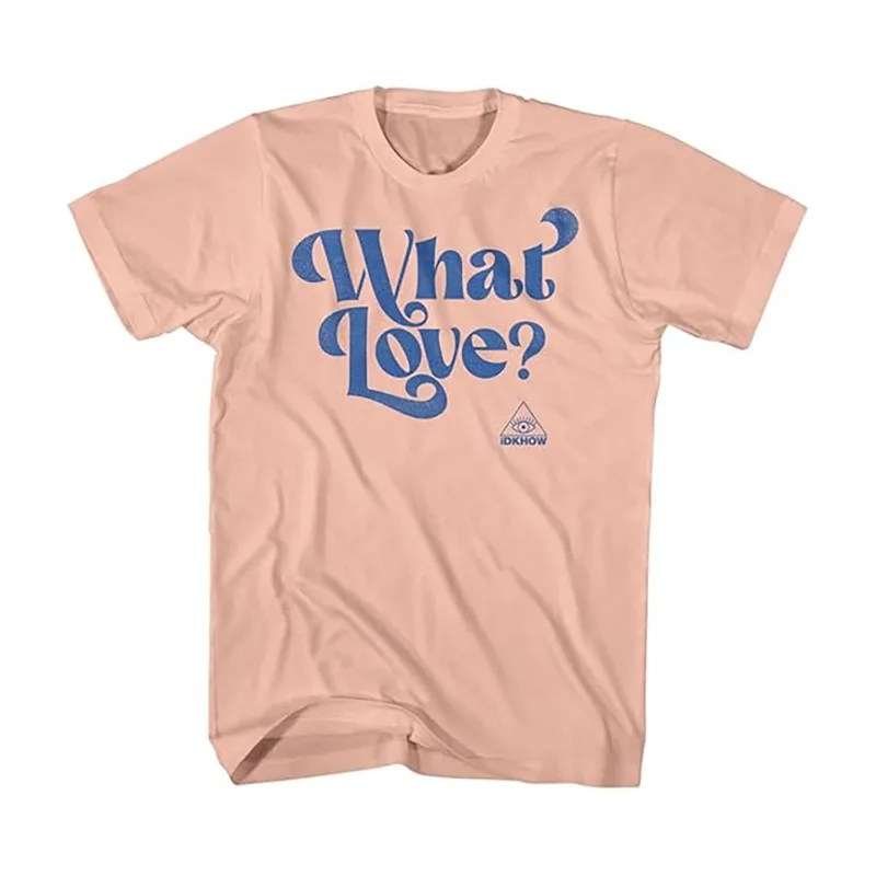 Top IDKHOW Razz American Indie Pop Electronic Rock Band American Loose High Street T-shirt for Men and Women