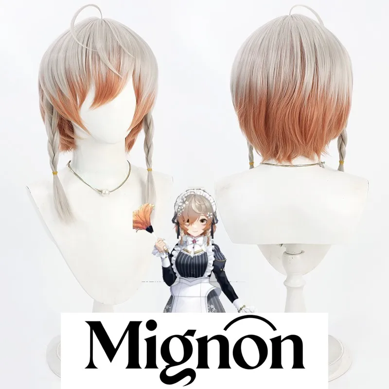 

Nijisanji EN VTuber Klara Charmwood Maid парик для косплея подарок на Хэллоуин