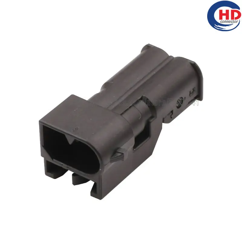 2pin auto waterproof electric plastic wire harness connector 1-968840-1