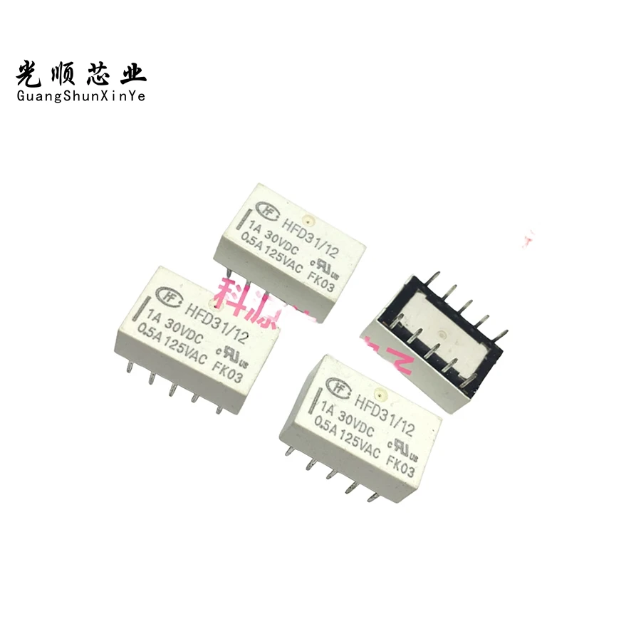 HFD31/12 12VDC 10Pin   1A