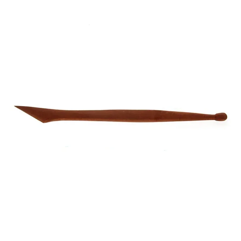 5 pieces big Red Clay Sculpture Wooden Knife Pottery Ceramic Molding Tool Clay Sculpture Shaping Wooden Knife Practical