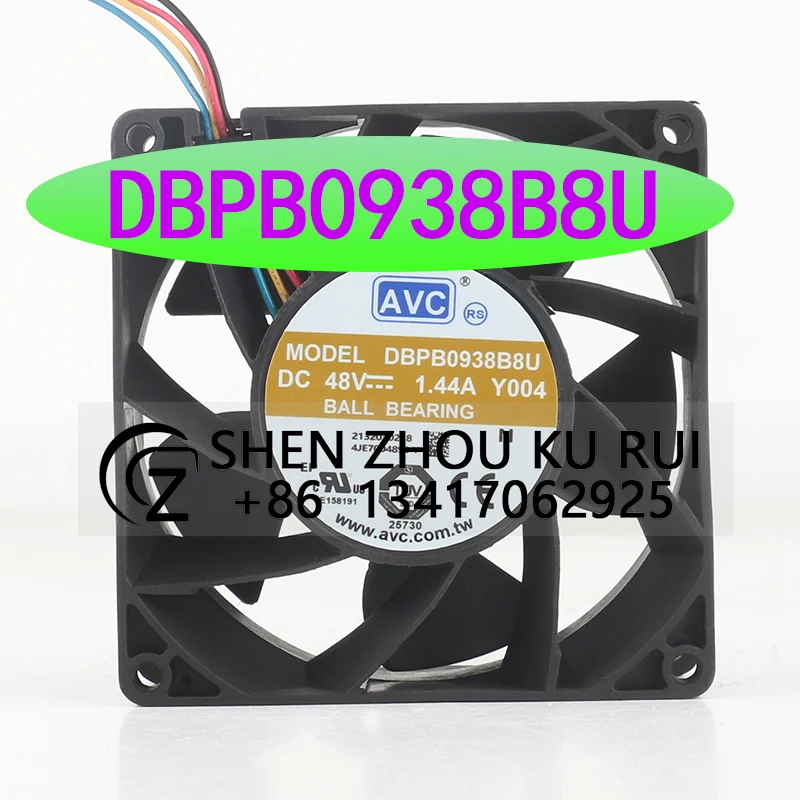 

AVC 90X90X38MM DBPB0938B8U 9038 48V 1.44A PWM adjustable-speed high airflow cooling fan 9cm