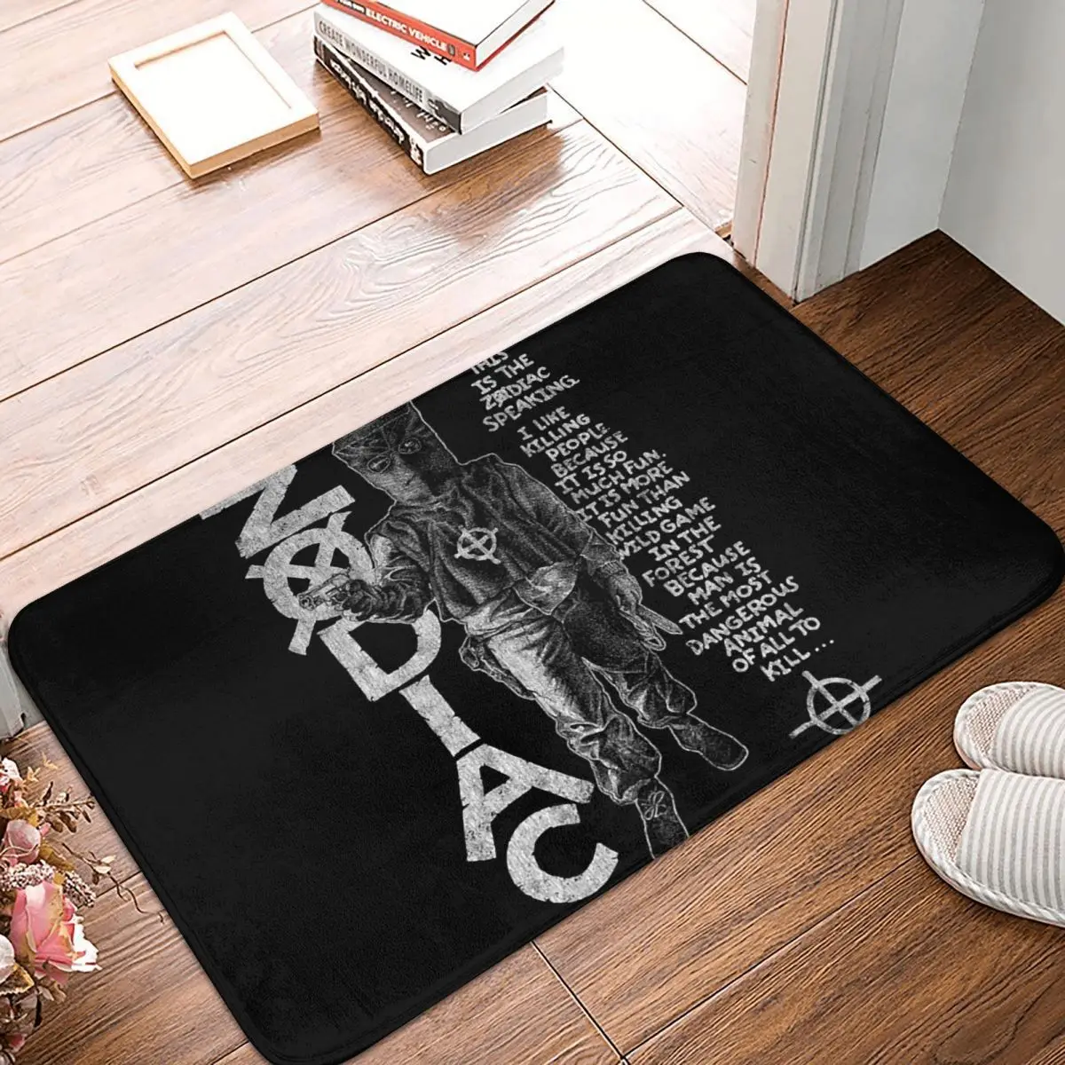 Zodiac,David Fincher,Crime,Serial Killer Non-slip Doormat Floor Mat Carpet Rug for Kitchen Entrance Home Balcony Footpad Mats