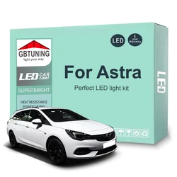 LED Interior Light Bulb For Vauxhall Opel Astra F G H J K GTC OPC VXR 1991-2019 2020 2021 Canbus Dome Trunk Lamp Car Accessories