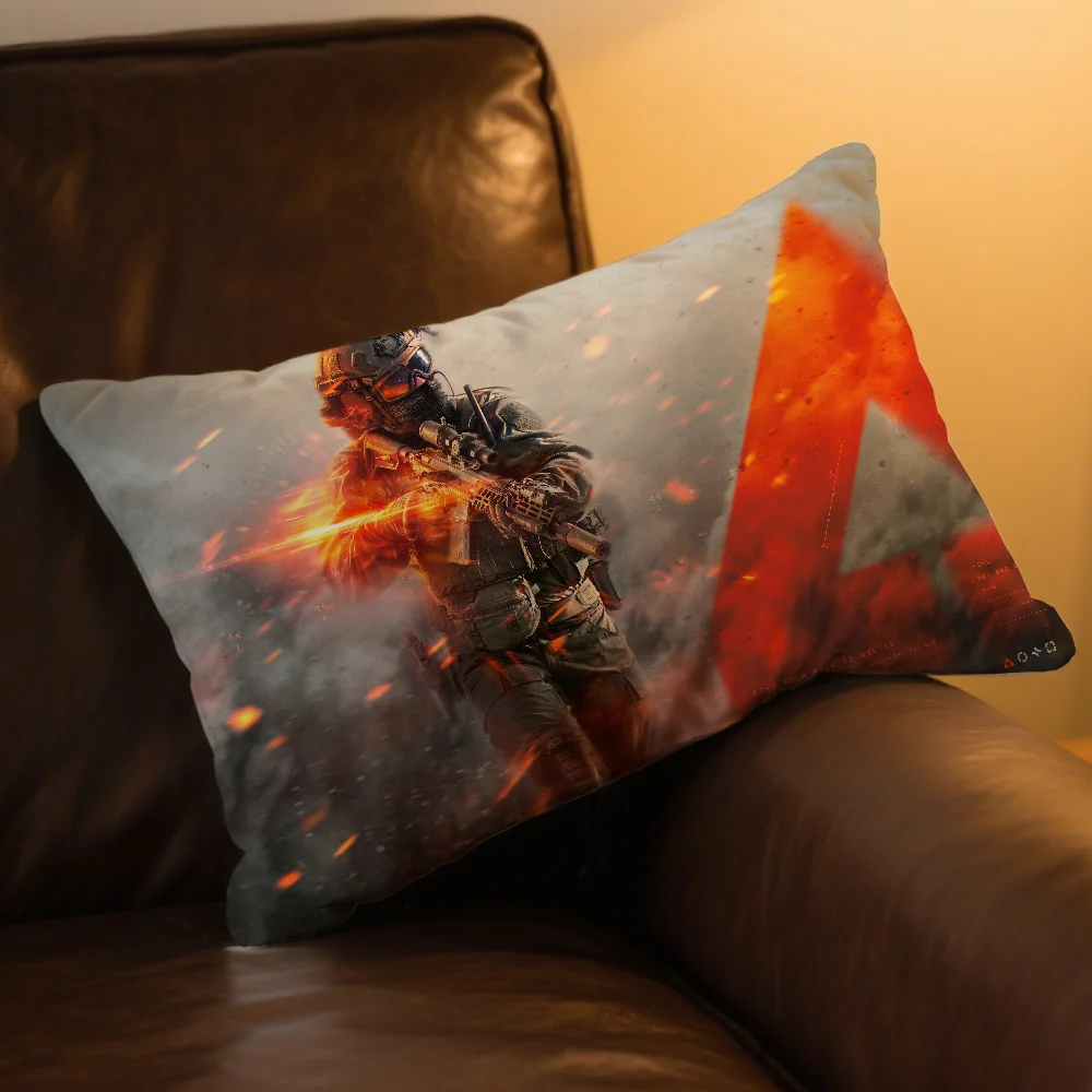 Battlefield 6 Neuer Spiel-Kissenbezug Rechteckiger Kissenbezug Bedruckt Nachttisch Sofa Zimmer Heimdekoration Kissenhülle – Detail 7