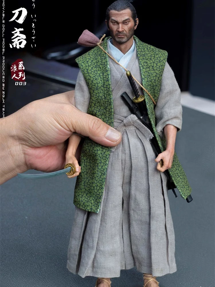 ZGJKTOYS JK-005 1/6 Ito Ichinosa Japanse Zwaard Master Action Figure Samuaril Doek 12 "Volledige Set Mannelijke Soldaat Model gift