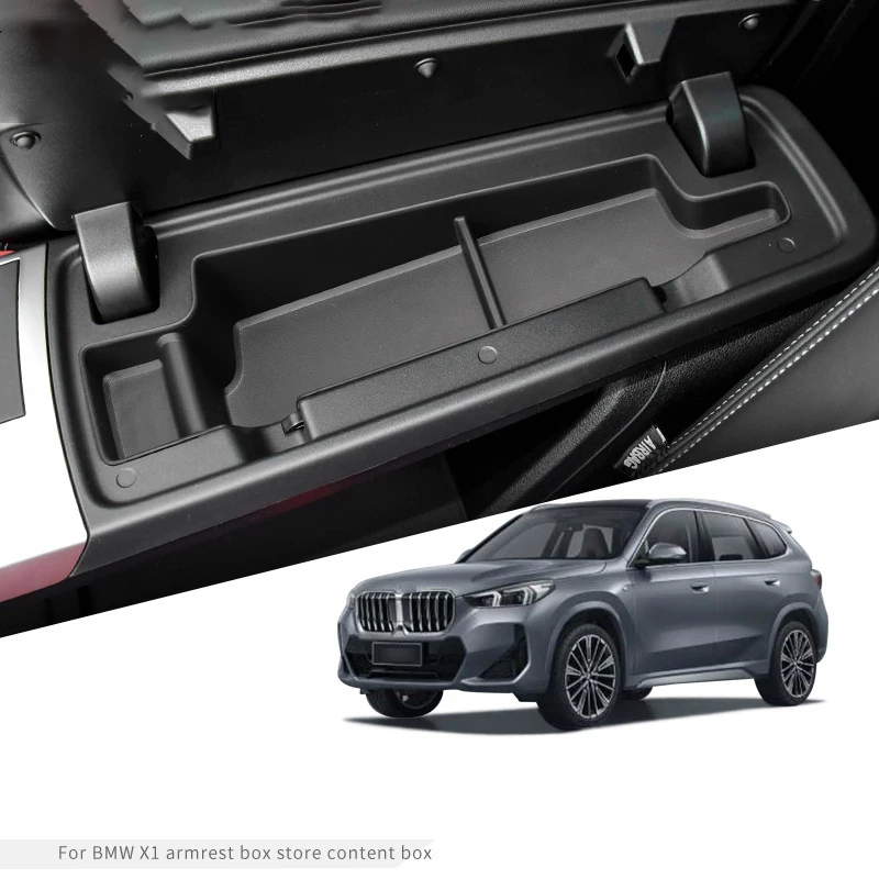 

Car Center Console Armrest Storage Box For BMW X1 2023 2024 Central Storage Organizer Container Tray Auto Interior Accessories