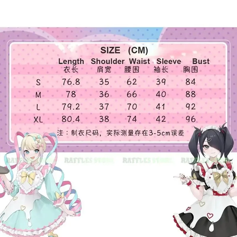 Az15Needy فتاة جرعة زائدة كانجيل غاسل Ame تأثيري حلي شعر مستعار جديد خادمة دعوى ملابس للحفلات هالوين المرأة لطيف فستان مثير قبل-