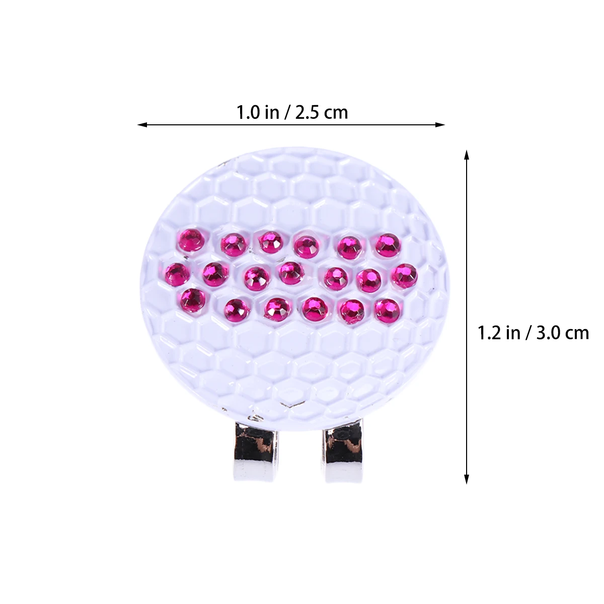 

Marker Hat Clip Ball Aiming Marker Professional Training Aids Accessories (Style C224, Random Color)