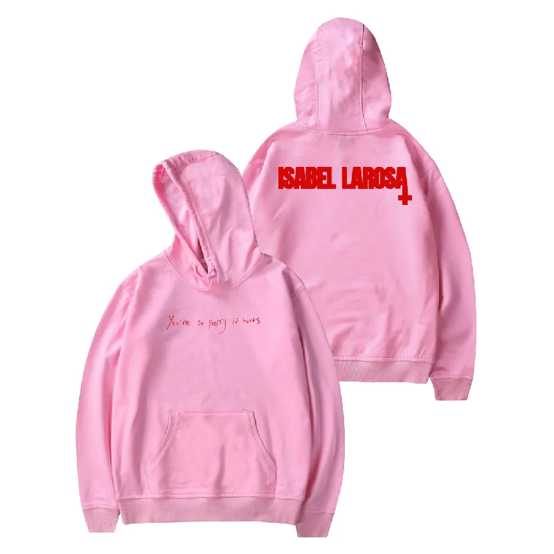 Isabel larosa moletom com capuz streetwear feminino masculino pulôveres de inverno