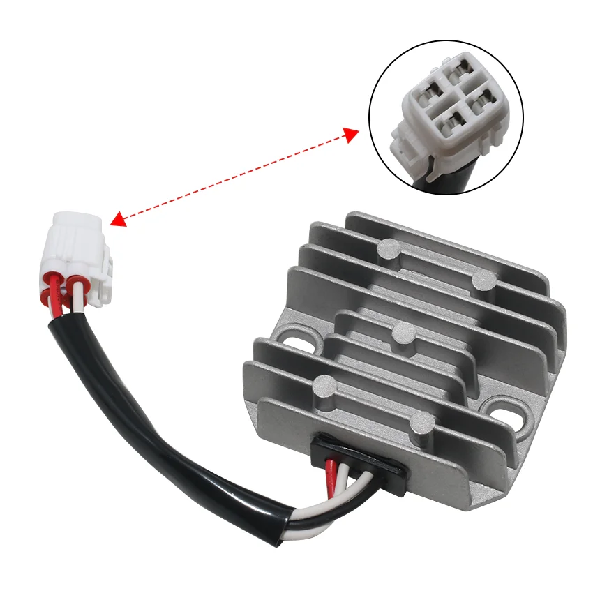 Motorcycle Rectifier Voltage Regulator For Yamaha YFM125R RAPTOR 125 YFM125RAL YFM125RAW YFM125RBL YFM125RBW YFM125RDL YFM125RDW