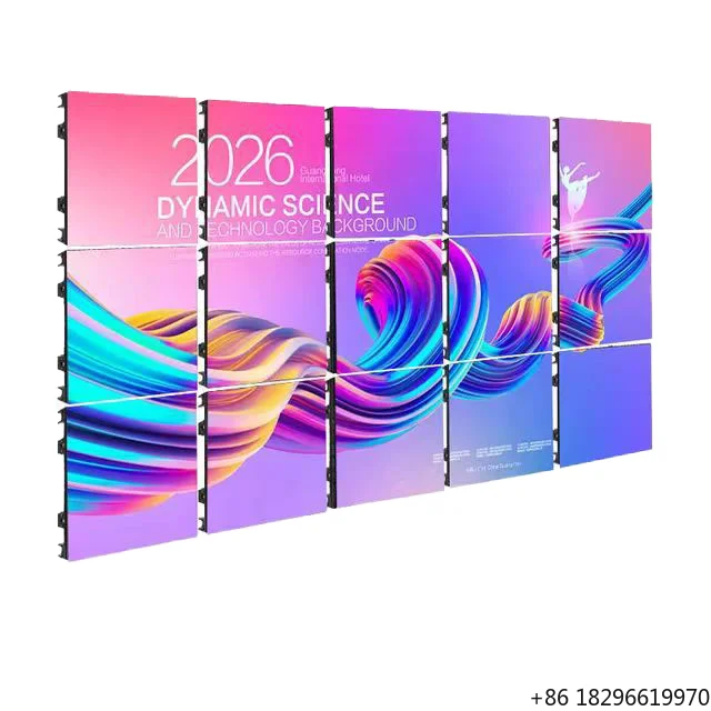 500*500mm Custom LED Display, Indoor Rental LED Screen for Stage Music Festival Events Easy Setup