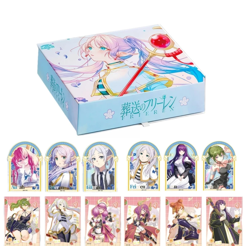 

Официальная подлинная Frieren: End Beyond Journey's Anime Card Персонаж Периферийные устройства Коллекция игрушечных карт Подарочная оригинальная коробка