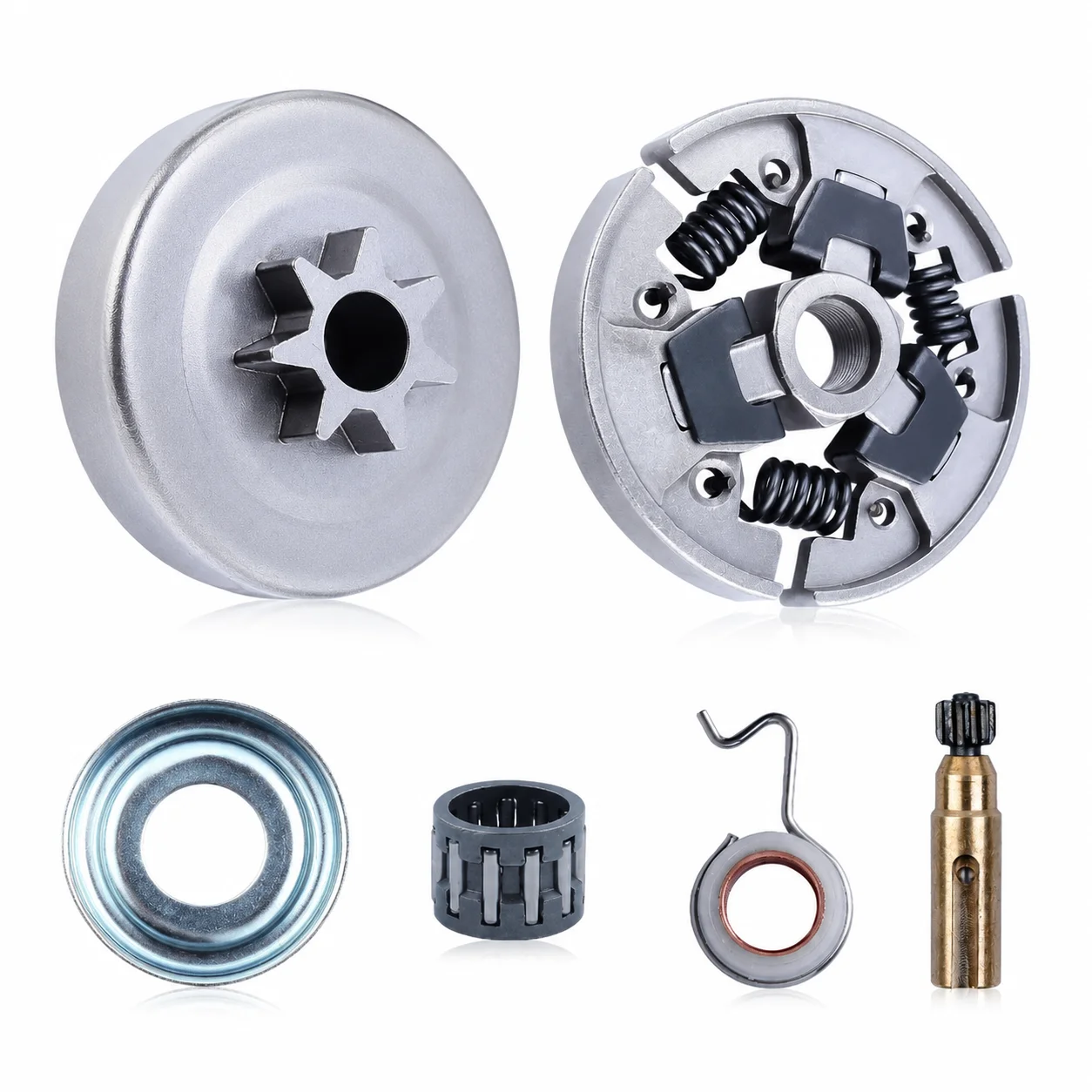 Clutch Drum Sprocket Kit 325 7T For Stihl 017 018 MS170 MS180 170 180 025 Replaces 1123 640 2074 1123 640 3200 Chainsaw Parts
