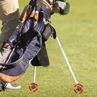 2pcs Golf Bag Feet Replacement Anti-Slip Rubber Golf Bags Stand Universal Golf Bag Legs Attachment Outdoor Sports Accessories 6