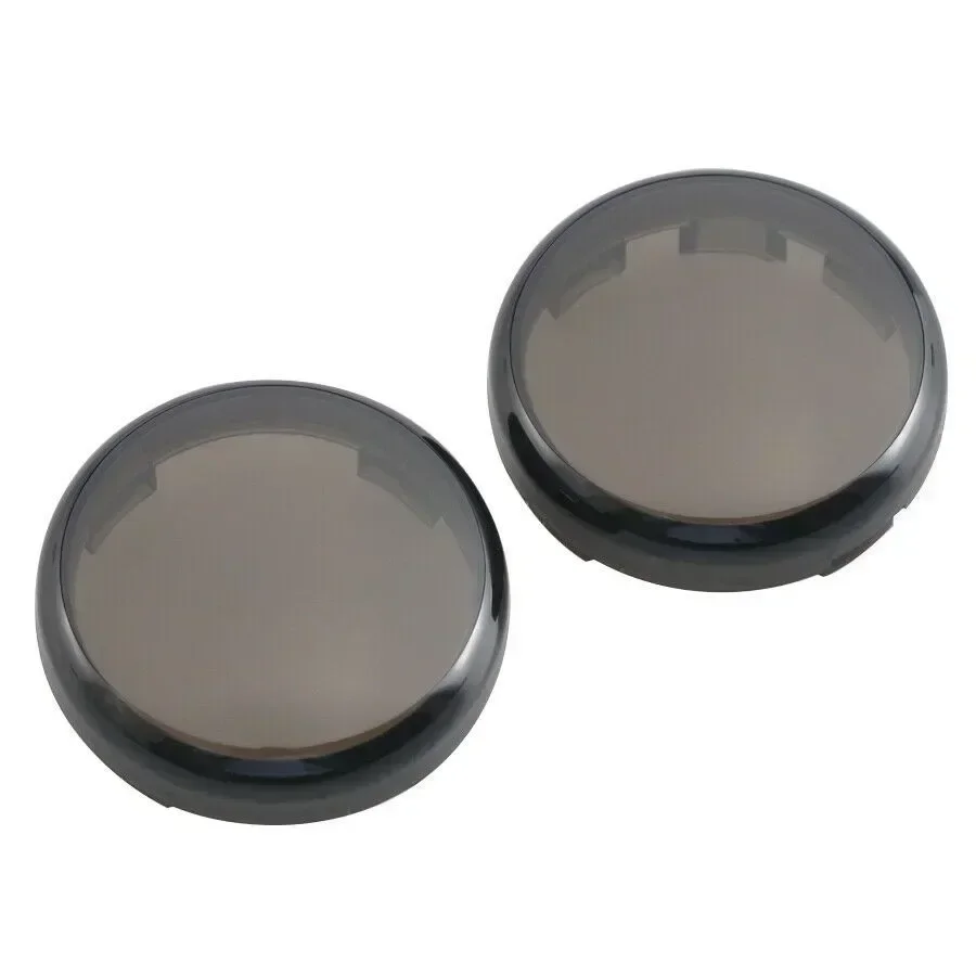 Upgrade Your For Harley's Turn Signals with Smoke Lens Covers Perfect for XL883 48 Electra Glide Dyna and More