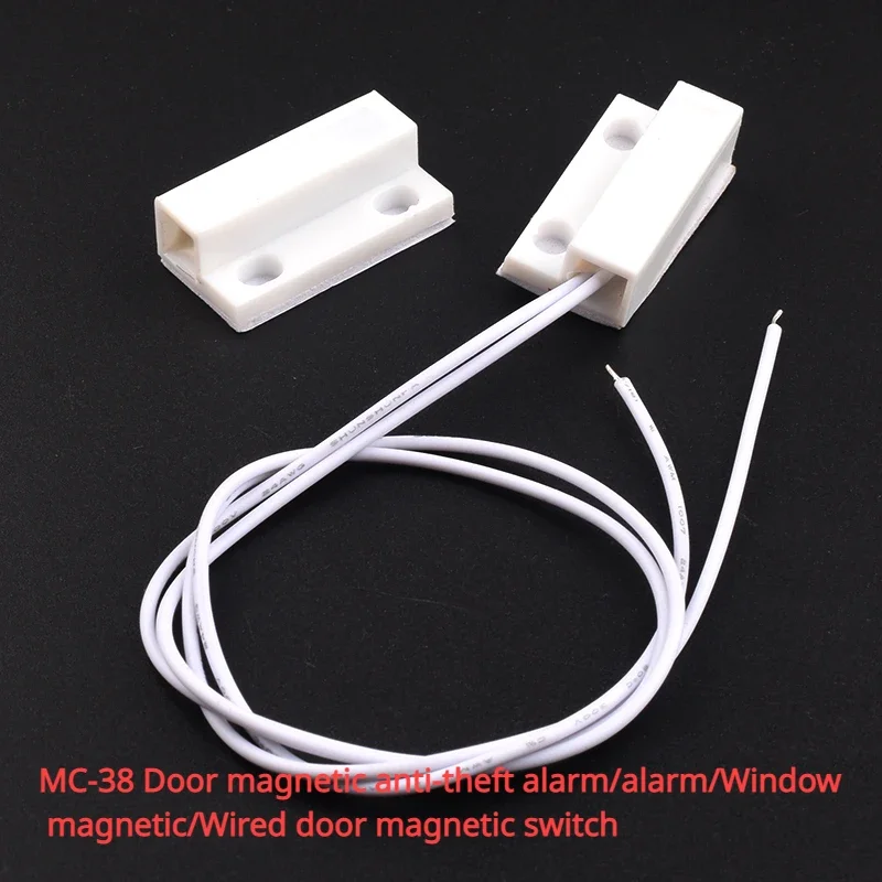 MC-38 door magnetic anti-theft alarm/anti-theft device/alarm/window magnetic/wired door magnetic switch